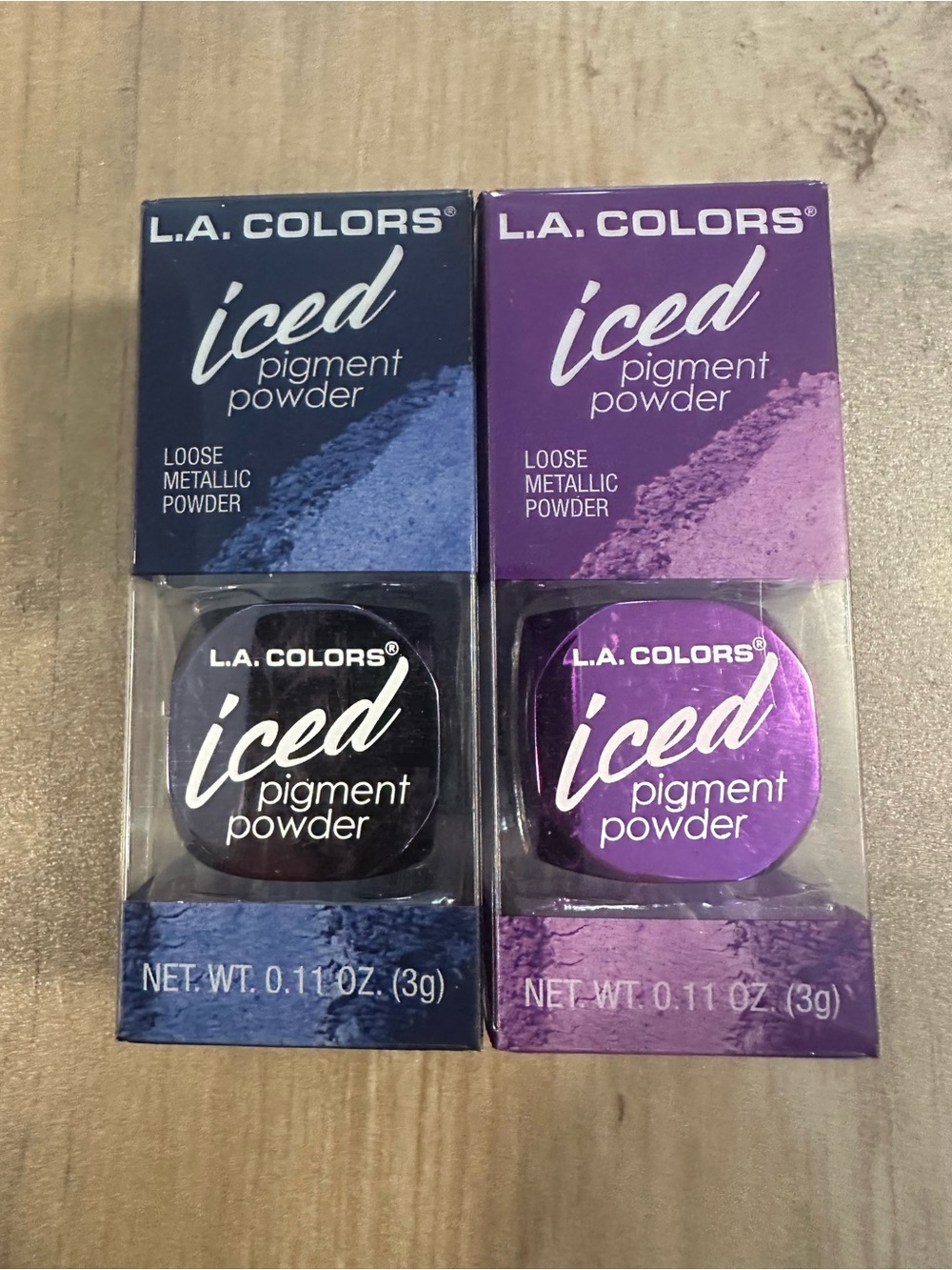 LA‎ Colors Iced Pigment Powder New